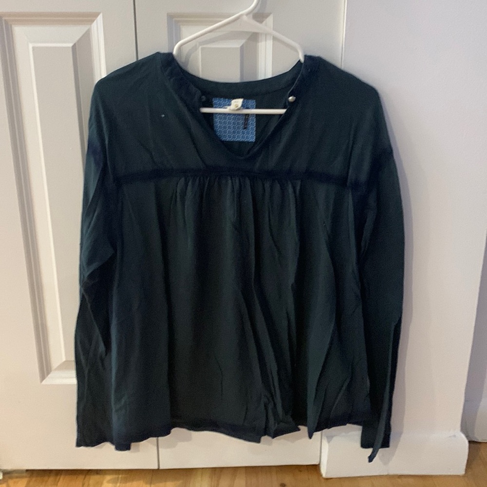 Green blue Anthropologie long sleeve size medium